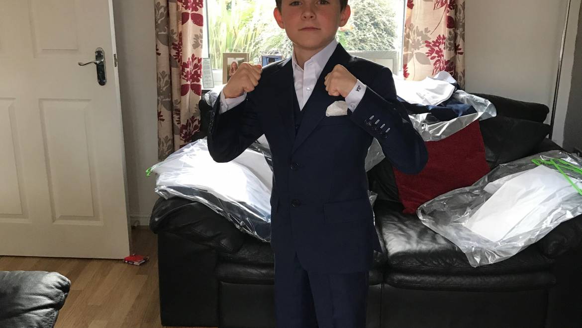 Perfect passende jongeman