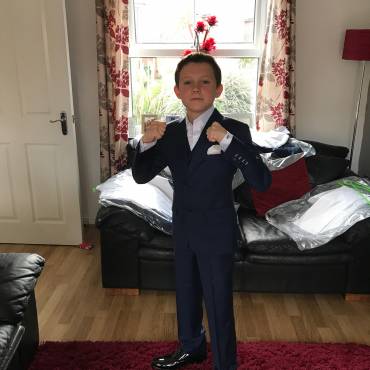 Perfect passende jongeman